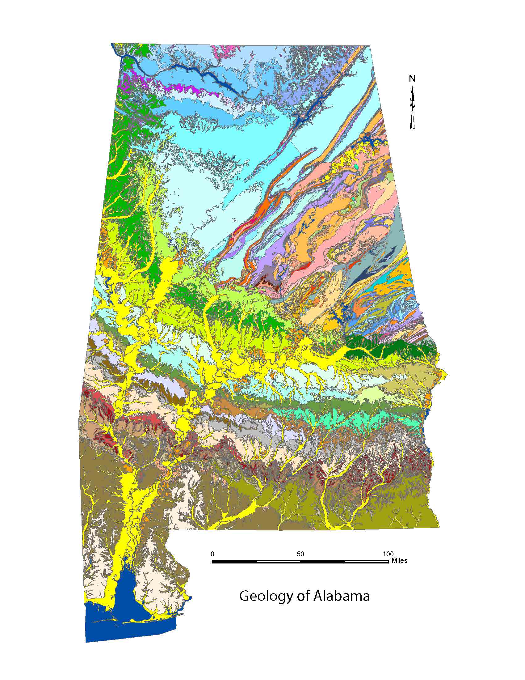 Geology of Alabama